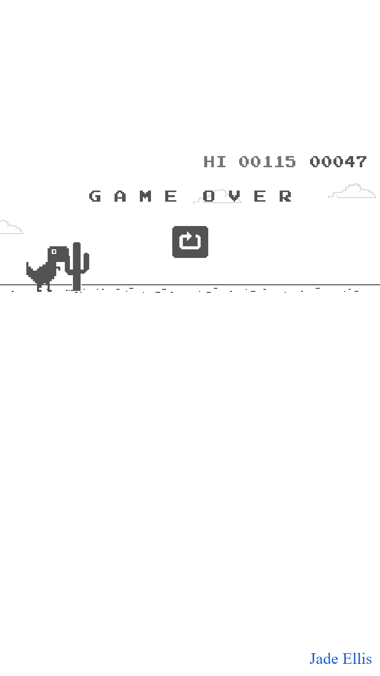Playing the Dino Game